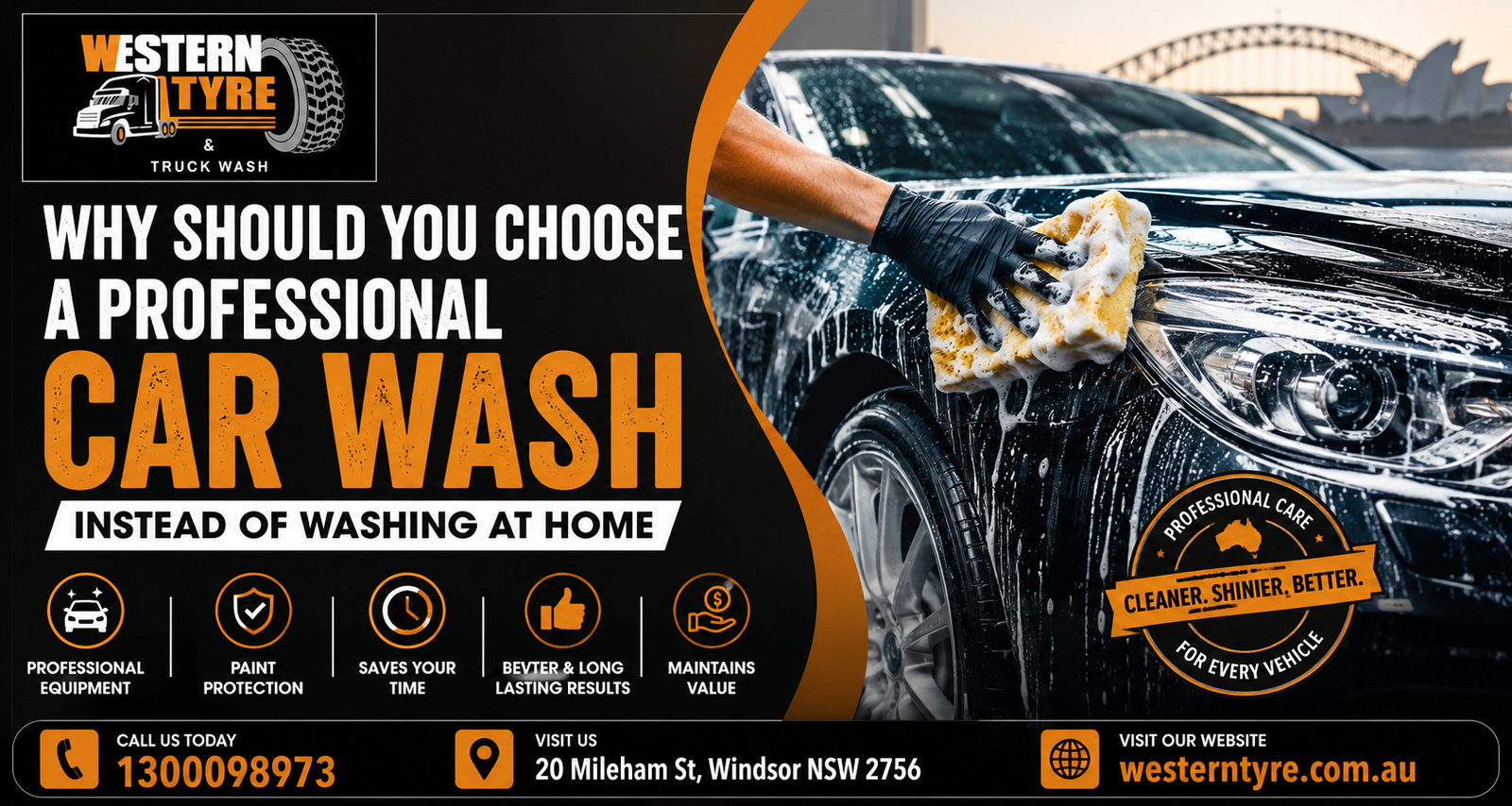 Professional Car Wash vs Washing at Home in Australia | Western Tyre